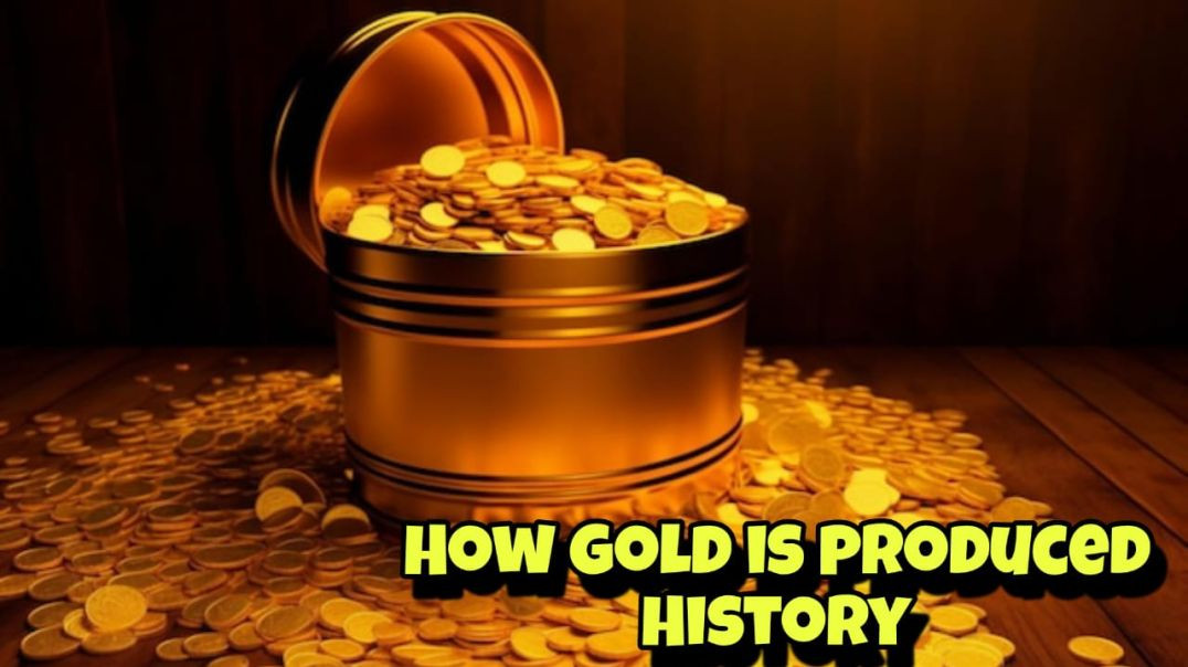 How gold is produced history