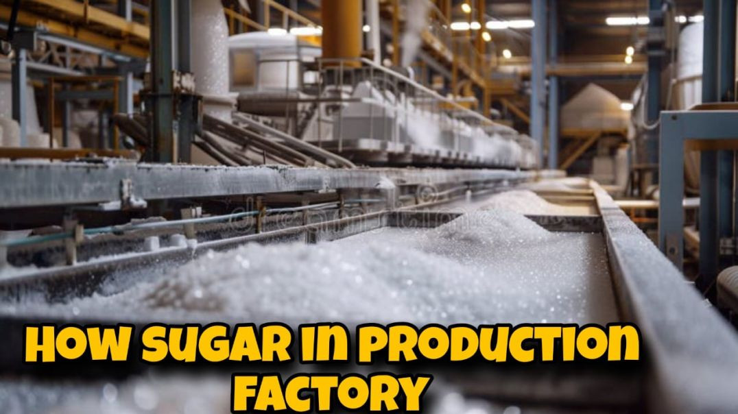 How sugar in production factory